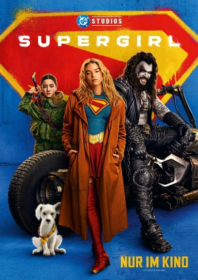 Filmplakat SUPERGIRL in 2D u. 3D 