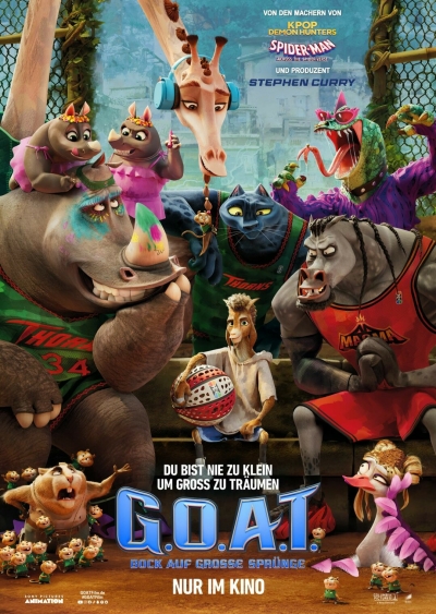 Filmplakat G. O. A. T. - Bock auf große Sprünge 