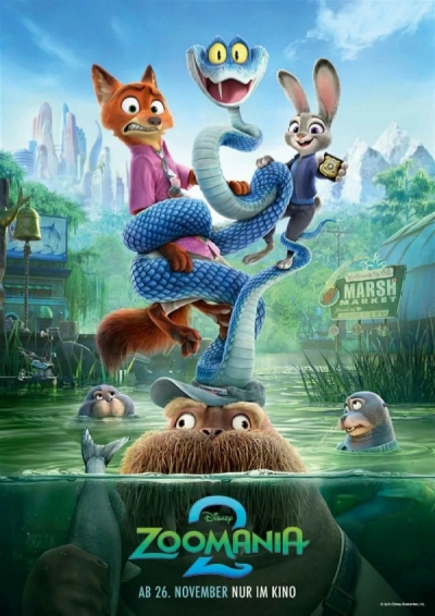 Filmplakat Zoomania 2 Ukrainisch