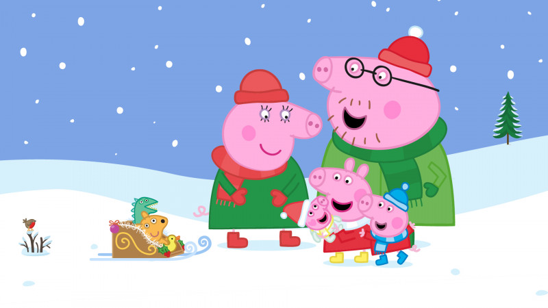 Szene aus Festtagsspaß mit Peppa - Das Kinoerlebnis